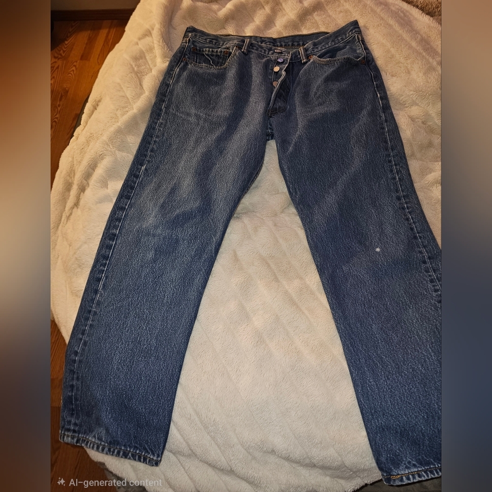 Levi's Relaxed Fit Blue Jeans